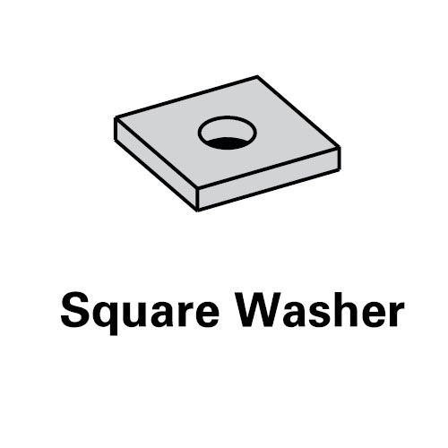 square washer