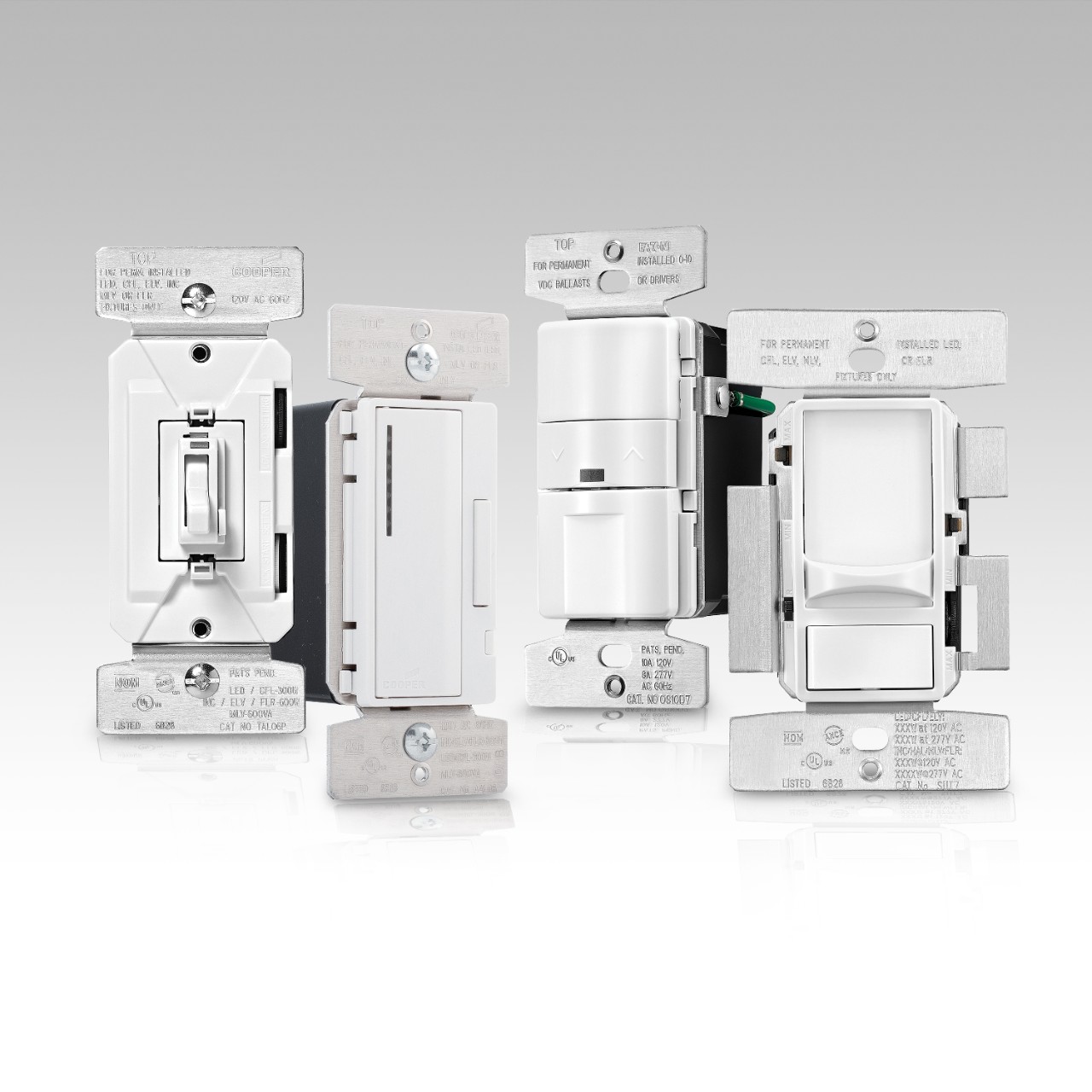 image showcasing dimmer switches for home